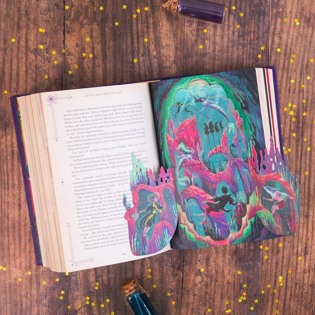 Harry Potter and the Goblet of Fire: A sumptuously illustrated gift book with magical interactive surprises (Interactive Illustrated Edition)